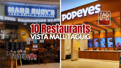 vista mall taguig restaurants  237 reviews