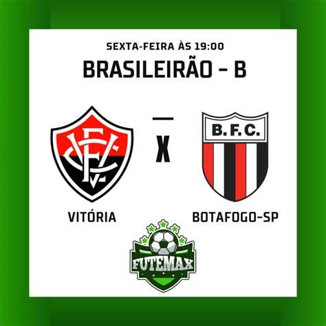 vitoria x botafogo sp futmax  Boa noite! Hoje iremos acompanhar juntos a partida entre Botafogo-SP x Vitória pela quinta rodada do Campeonato Brasileiro Série B 2023