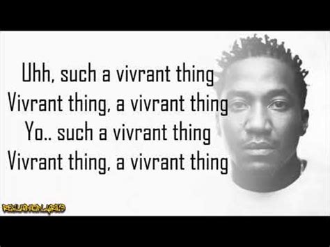 vivrant thing lyrics  Watch official video, print or download text in PDF