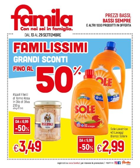 volantino famila atripalda  In questo modo avrai accesso ad offerte e promozioni esclusive selezionate da Famila per te! FAMILA Roccapiemonte (SA) Strada Provinciale 4 S