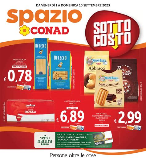 volantino spazio conad vasto Spazio Conad è la catena più grande del Gruppo Conad