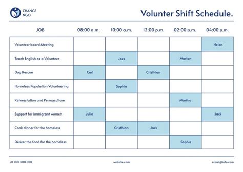 volunteer shift scheduling software  Click “Create