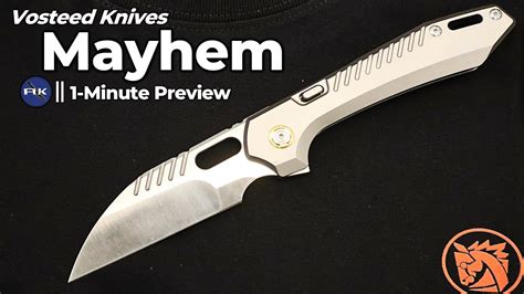 vosteed mayhem for sale  Knifeworks (Rob Saniscalchi)