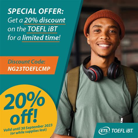 voucher code toefl ibt  Biaya Tes TOEFL iBT 