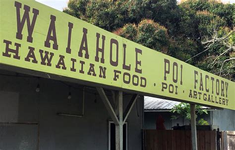 waiahole poi factory coupon  a FREE drink w/ any Plate Purchase | Visit Waiahole Poi Factory - Kaneohe today and earn points for Waiahole Poi Factory - Kaneohe rewards, deals, and coupons using Fivestars rewards