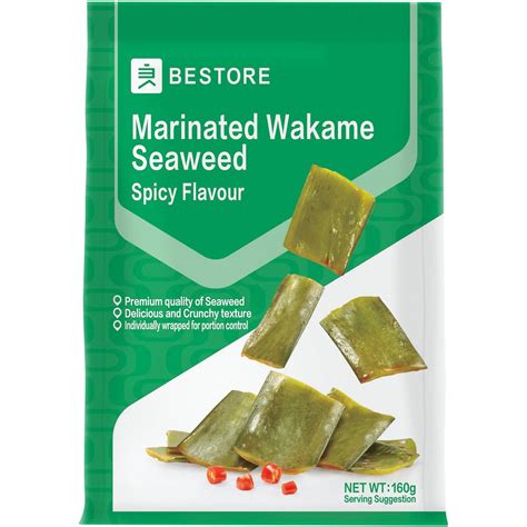 wakame seaweed woolworths  Two tablespoons of wakame (10g) provide 4