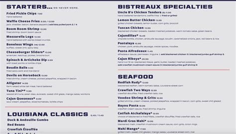 walk ons amarillo menu 16 reviews #243 of 691 Restaurants in Knoxville $$ - $$$ American Bar Pub