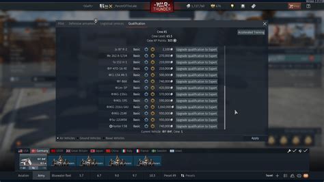 war thunder expert crew worth it  This means the total crew bonus is +10 (5 from crew points, 3 from expert and 2 from ace)