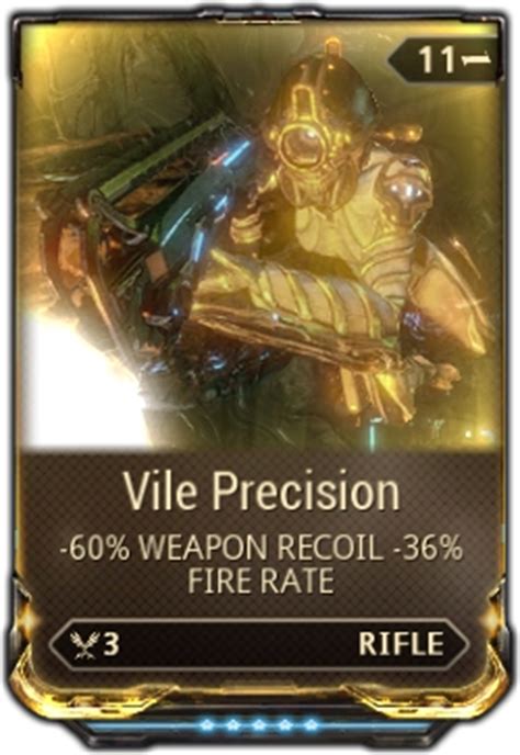 warframe vile precision 