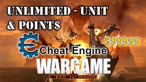 wargame red dragon cheat engine CT file in order to open it