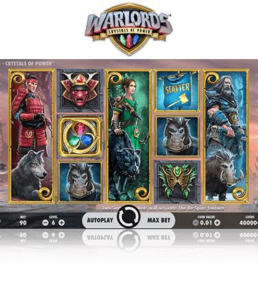 warlords crystals of power gratis  The Warlords video slot is based on 3 fierce warriors all of whom are battling it out