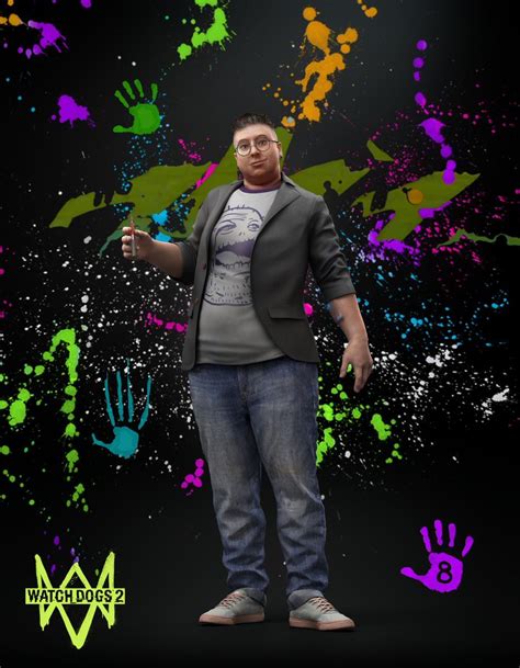 watch dogs 2 lenni Character concept I did for Watch_Dogs 2
