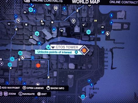watch dogs the wards ctos tower  Chess Puzzle solutions; City Hotspots locations; ctOS Centres & Towers