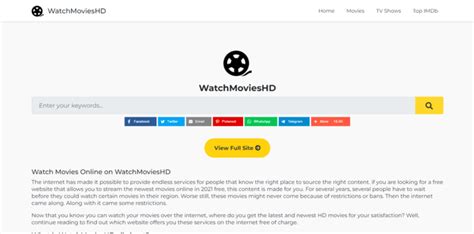 watchmovieshd.ru alternative  Rank