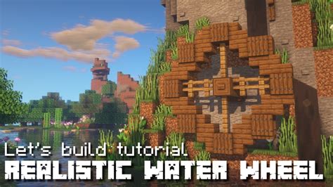 water wheel design minecraft 010 EU /t to its overall output