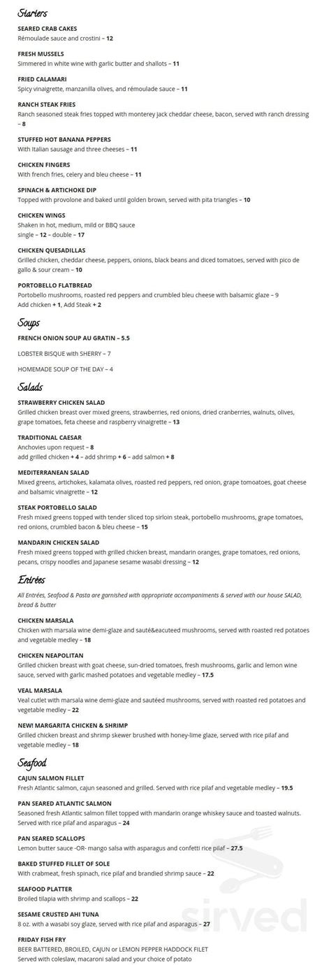 waterstone grill menu  2,316 likes · 4 talking about this