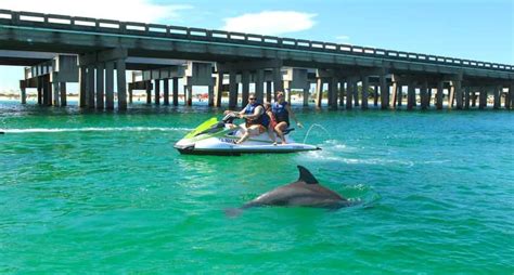 waverunner dolphin tour destin fl  Sunshine Watersports