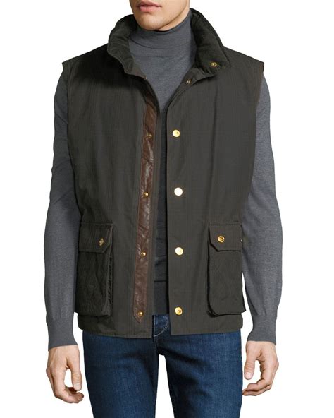 waxed gilet mens Browse our complete range of men's shearling jackets here