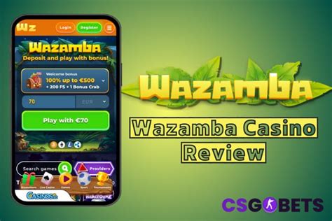 wazamba 카지노  The Best Online Casino Games Available