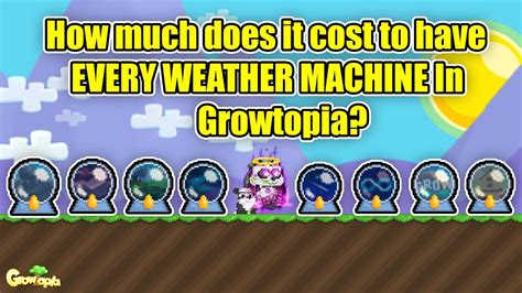 weather machine growtopia  Every good thing must come to an end…