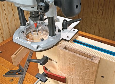 wedge shaped tenon  hole through the tenon where the slot will end—usually 1⁄8" – 1⁄4" from the tenon’s shoulder