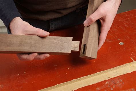 wedge shaped tenon  Aesthetically, wedged mortise-and-tenons let woodworkers add to the visual presence of a piece