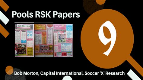 week 9 rsk papers 2022  Welcome to Fortune Soccer we are provide you with football pools papers from RSK and other publishers such as Bob Morton, Capital International, Soccer ‘X’ Research and WinStar, Bigwin Soccer, Special Advance Fixtures, Right On Fixtures, Weekly Pools Telegraph and Pools Telegraph, Dream International