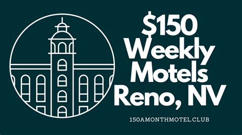 weekly motels in reno nv  $79