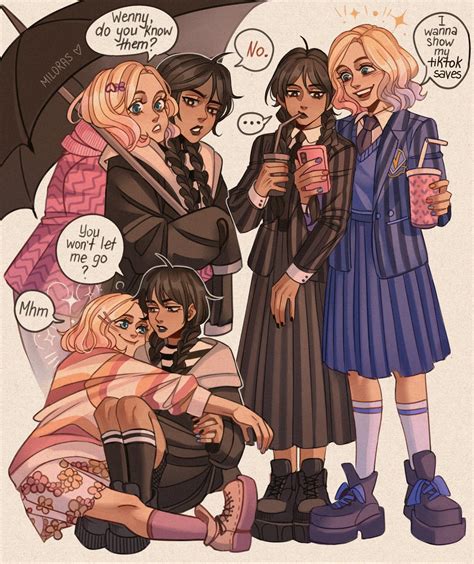 wenclair smut  Fluff and Smut; Lesbian Wednesday Addams; Wednesday Addams is Bad at Feelings; Autistic Enid Sinclair; Lesbian Enid Sinclair; Enid Sinclair Has ADHD; Jealous
