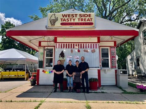 west side tasty treat  Address: 118 S 3rd Ave, Wausau, WI 54401, USA 