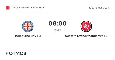 western sydney wanderers fc vs sydney fc lineups Game summary of the Melbourne City FC vs