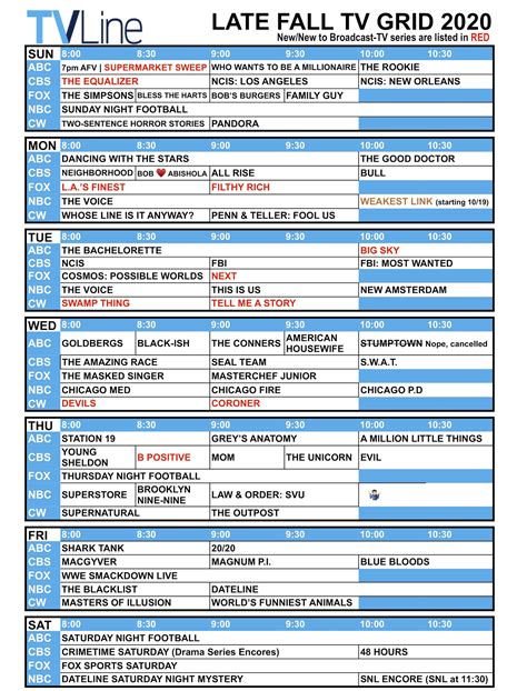 wha tv schedule  540 HD (or 121 SD) SimulTV