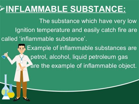 what are inflammable substances give examples  Coal