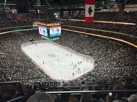 what is row rls at xcel energy center  There is rail seating behind Row 7