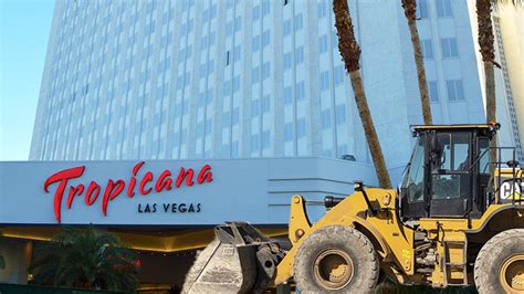 when will the tropicana be demolished  In April of 1957, the Tropicana opened with 300 rooms, and had ties to organized crime; today, in its current form, the resort features 1,470-rooms, 50,000 square-feet of gaming floor space, and 72,000 square-feet of convention and exhibit space