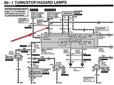where is the turn signal fuse 1993 ford escort  Click to Enlarge