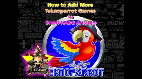 where to download teknoparrot games  The folders name of your Teknoparrot games must be renamed to 