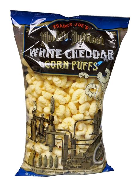 white cheddar puffs trader joe's Trader Joe's shoppers can now rejoice—and run to their nearest store—because the popular supermarket has officially dropped tons of new and returning fall items for 2023