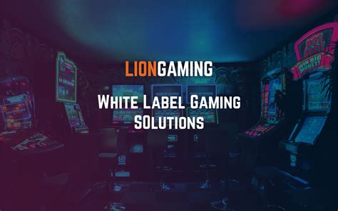 white label gaming solutions  White Label online casino & sportsbook software is a highly convenient, time-efficient online gambling solution for operators about to create their online casino and gaming business