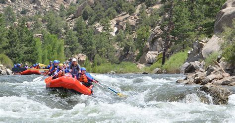 white water rafting near manitou springs colorado  Keep an eye out for bighorn sheep who live on steep embankments in Dolores Canyon