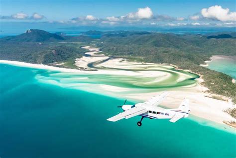 whitsundays scenic flights  Whitehaven Beach Helicopter Scenic Flight With Picnic Basket