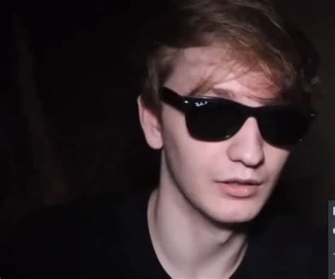 why does chester from luxurypranks wear sunglasses  I also like how Chester always wears his sunglasses