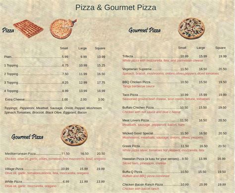 wicked good pizza menu  279 reviews Closed Now