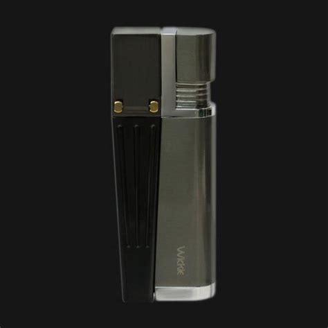 wickiepipe Wikilite Pipe Lighter offers a 90-degree flip-up mouthpiece, with the bowl on the opposite end