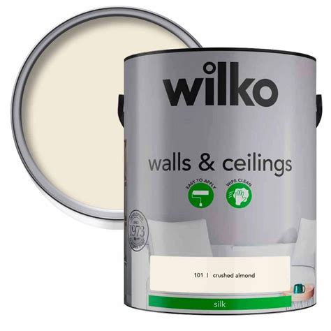 wilko crushed almond paint  Crushed Almond - a soft cream with a warm undertone