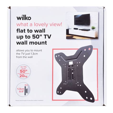 wilko tv bracket 99