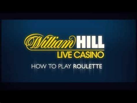 william hill live roulette limits  No other reason than table limits