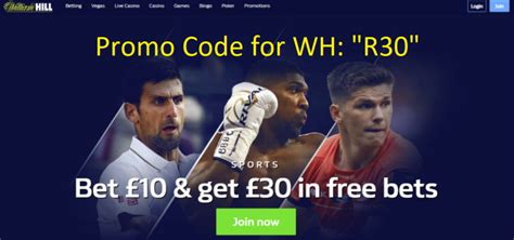 william hill promotions J