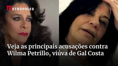 wilma petrillo  Era com ela que a cantora era casada desde 1998