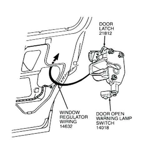 wiring diagram for trunk latch in 1997 ford escort  Look at #3 in the enclosed diagram and you will see the part of the latch you need to access and lift to unlock and lift open the hatch